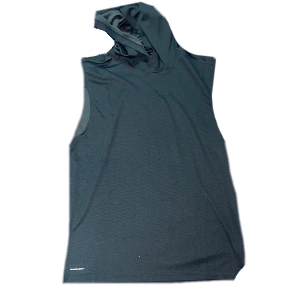 Men’s Active Wear Tank with Hoodie